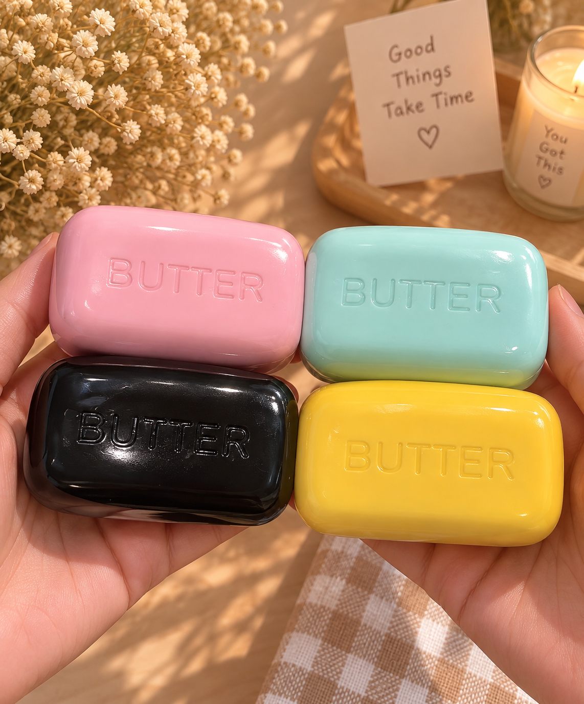 🧈 Mini Glossy Butter Blocks