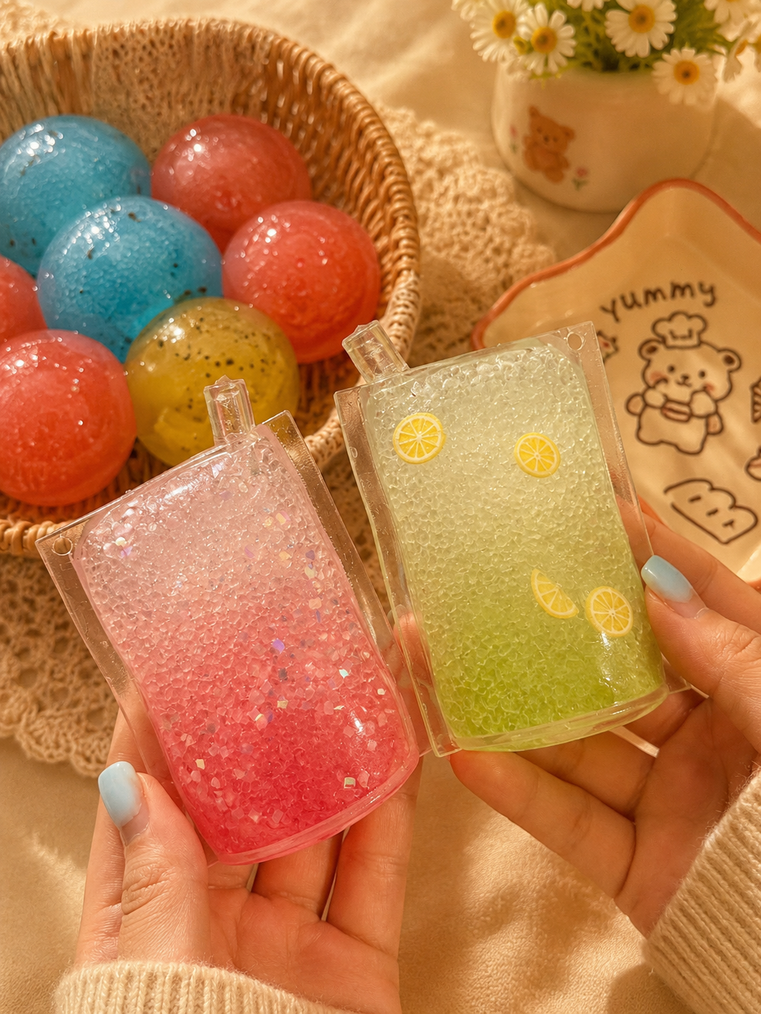 🧃 Slushy Juice Box Squishy 🍓🍋✨