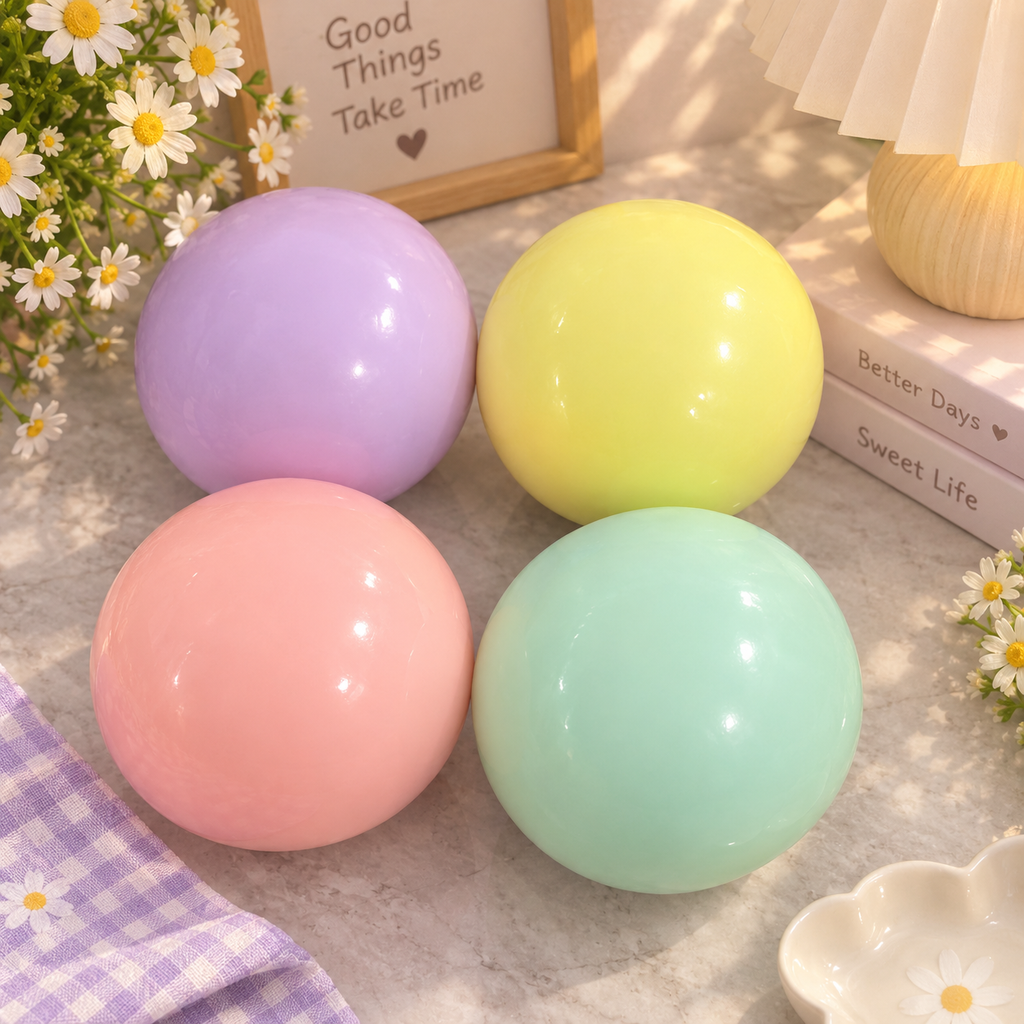 🌈 Pastel Crunch Spheres