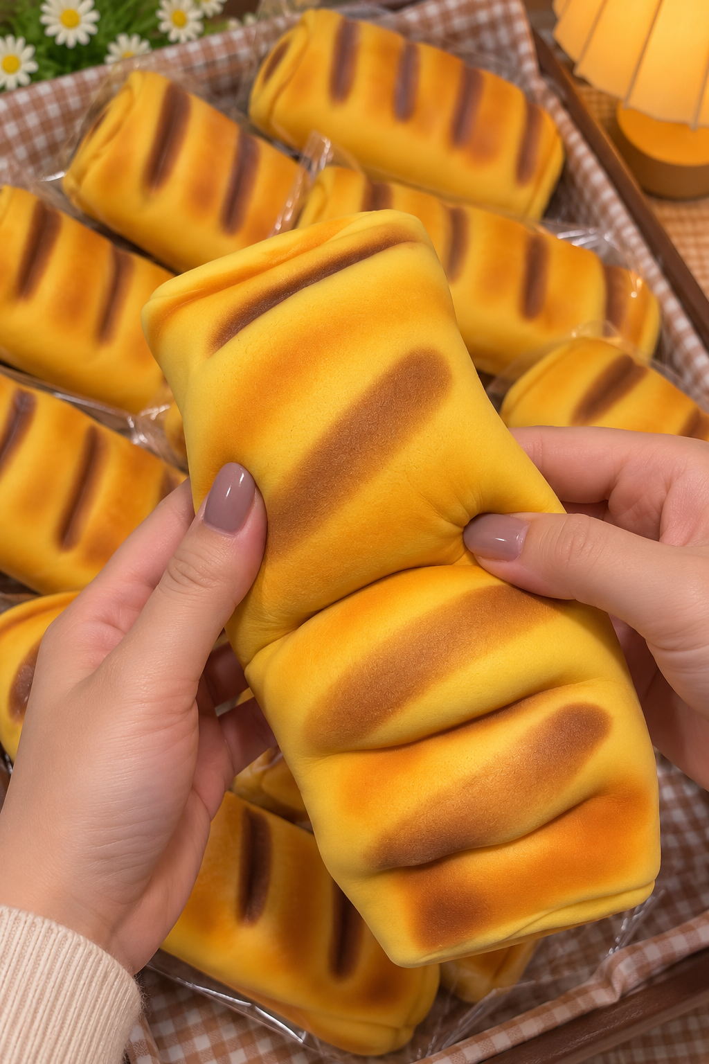 🥖🤎 Crunchy Red Bean Roll