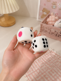 🎲 Mini Crunchy Dice Squishy 🤍