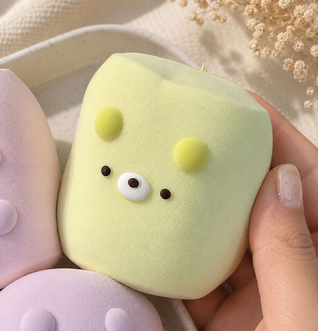 Crunchy Marshmallow Puppy Squishy 🐻☁️