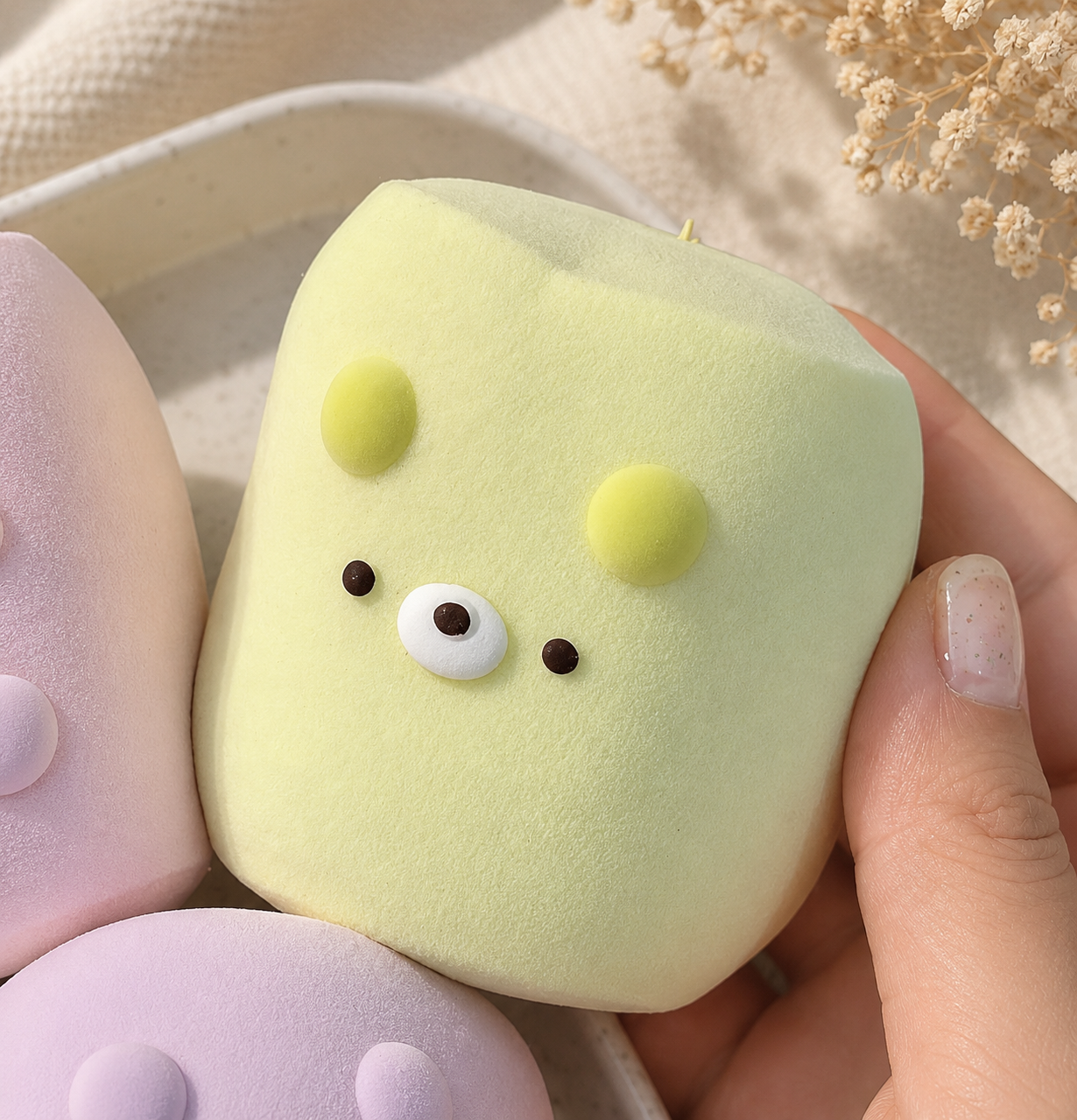 Crunchy Marshmallow Puppy Squishy 🐻☁️