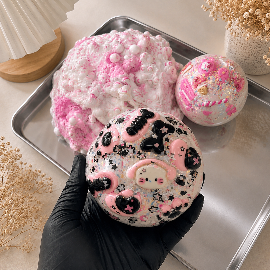 🎀 My Melody and Kuromi Crunch Ball
