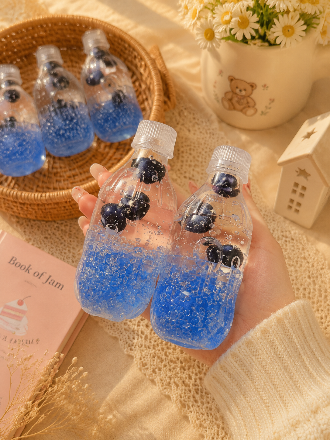 🥤 Fruit Soda Bottle Squishy 🍓🫐✨