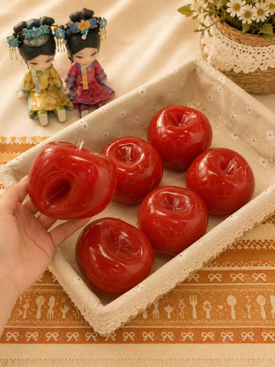 🍎✨ Enchanted Apple Squishy
