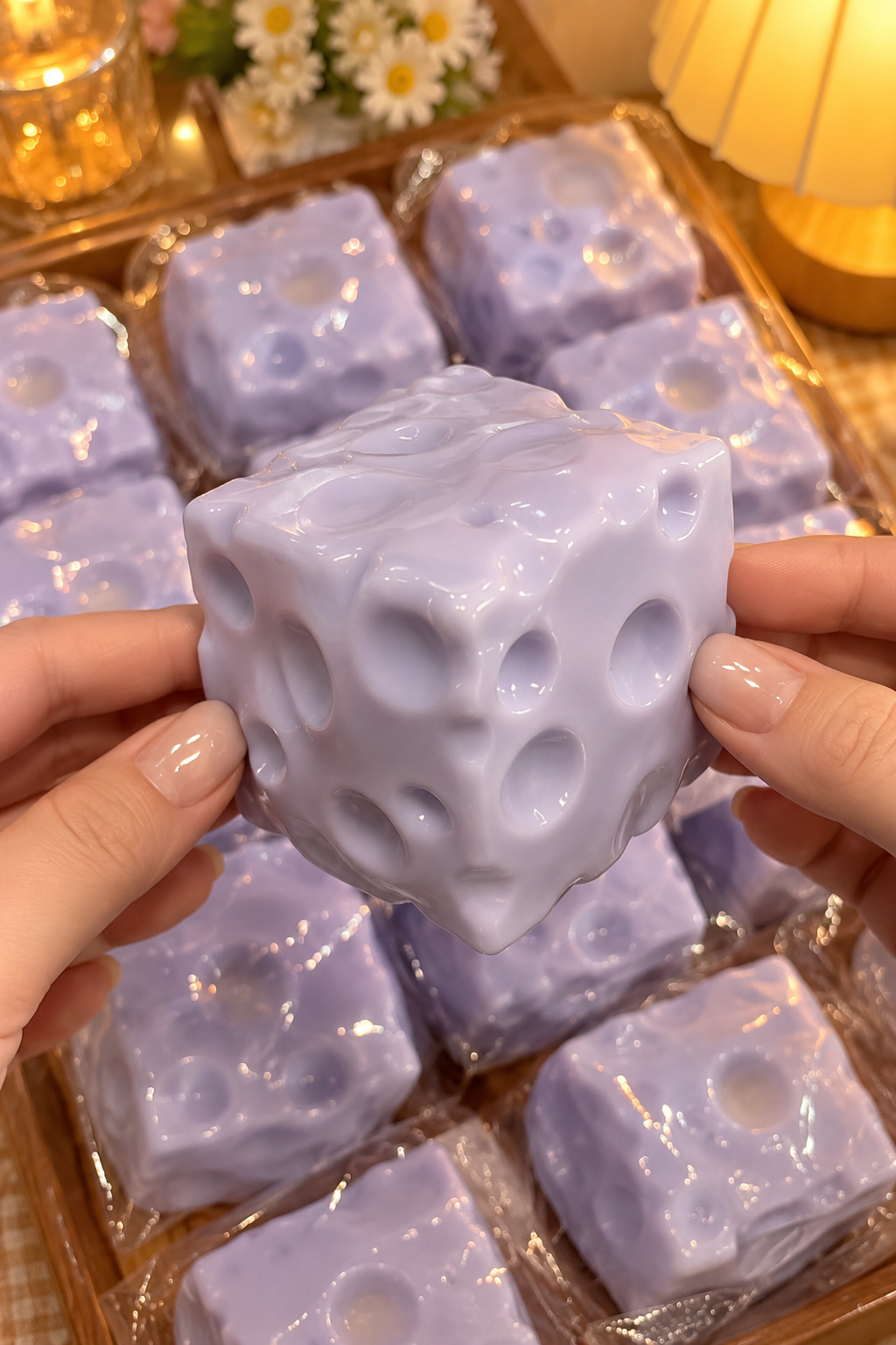 💜🧀 Lavender Crunch Cheese