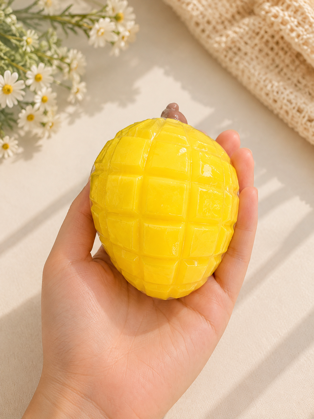 🥭💛 Crunchy Mango Slice Squishy ✨