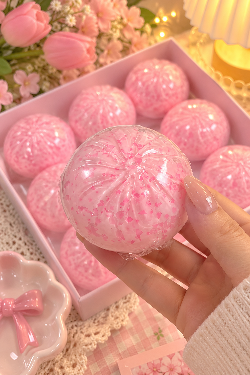 🍓 Glutinous Bao Bun