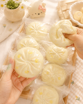 🍋🥟 Lemon Crunch Bao Bun Squishy ✨