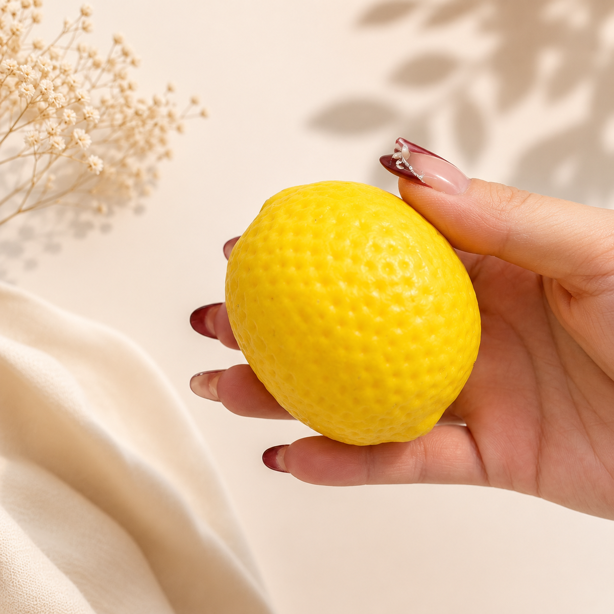 Colour changing crunchy lemon🍋
