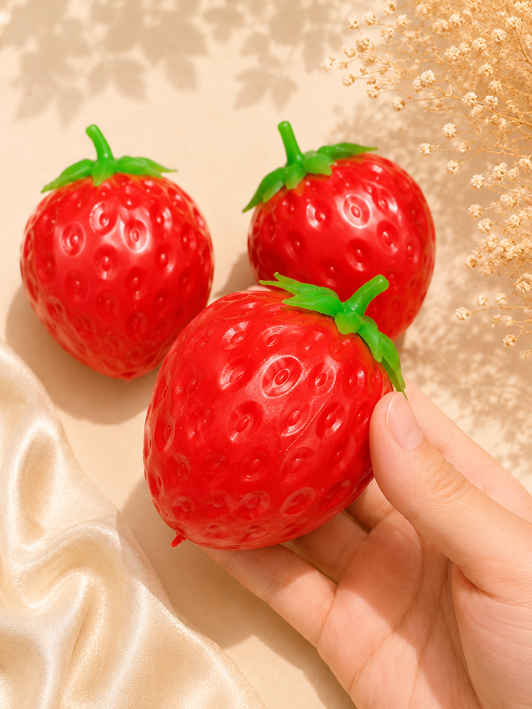 Crunchy Strawberry Squishy🍓