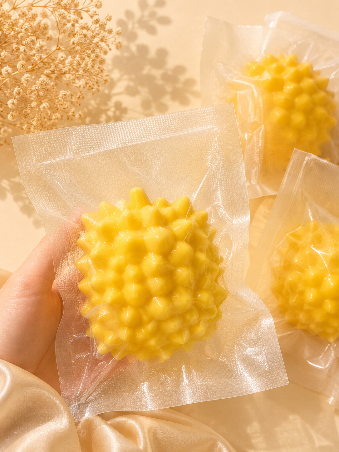 🧺Crunchy Durian Squishy