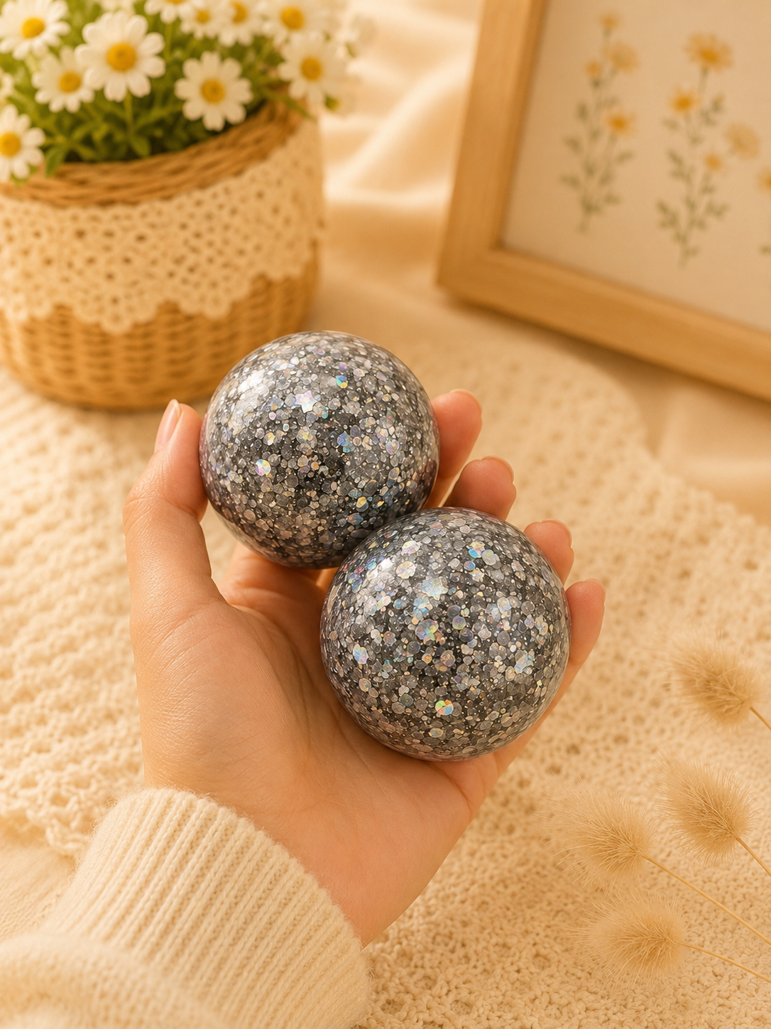 🪩✨ Disco Ball Sizzle Squishy