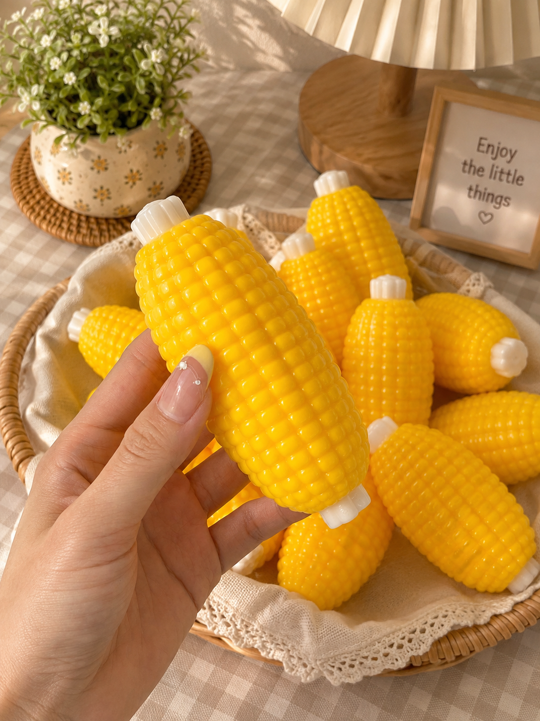 🌽 Crunchy Corn Squishy 💛