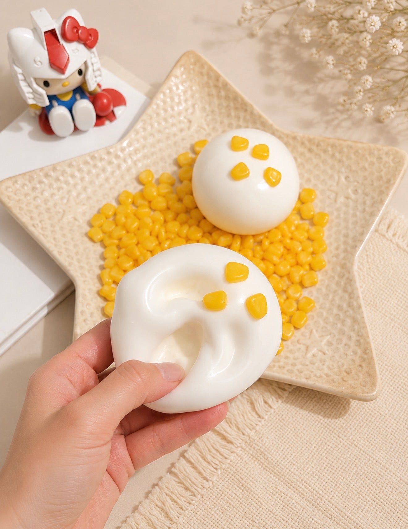 Glossy Sweetcorn Squishy 🌽✨
